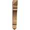 Ekena Millwork Olympic Arts & Crafts Smooth Bracket, Western Red Cedar, 3 1/2"W x 24"D x 24"H BKT04X24X24OLY03SWR - alternate 2